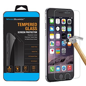 MagicGuardz®, Made for Apple 4.7" iPhone 6 and 6s , Premium Tempered Glass Clear Screen Protector, Retail Box