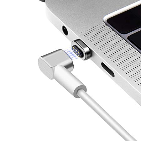 USB C to USB C Cable, USB-C Magnetic Quick Cable 4.3A 87W PD Type C to Type C 6.6FT Charging Powerline Compatible with MacBook pro Air Dell XPS Pixelbook Matebook HP and Phones