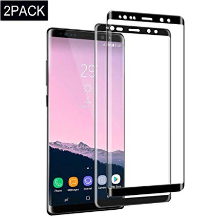 Samsung Galaxy Note 8 Screen Protector, [HD Clear][9H Hardness][Anti-Bubble] Tempered Glass Screen Protector Compatible with Samsung Galaxy Note 8 [2-Pack]