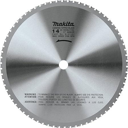 Makita A-97592 14" (70T) Carbide-Tipped Metal Cutting Blade, Ferrous Metal,