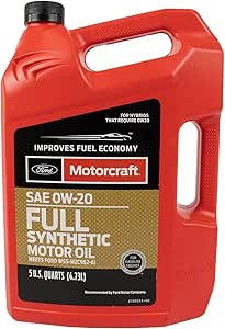 Motorcraft 0W-20 Oil - XO0W205QFS