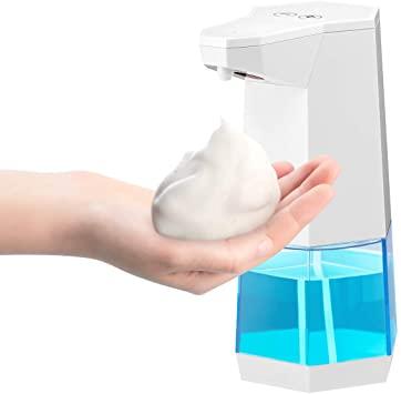 Easycosy Soap Dispenser Touchless Automatic Foaming Soap Dispenser Battery Operated for Bathroom Kitchen Toilet Office Hotel - 350ml