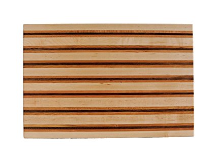 Woodworker's Classic American Hardwood Butcher Block Cutting Board, Large
