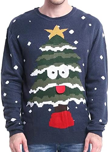 *daisysboutique* Men's Holiday Reindeer Snowman Santa Snowflakes Sweater