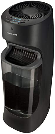 Honeywell HEV615B Top Fill Cool Moisture Tower Humidifier in, Black