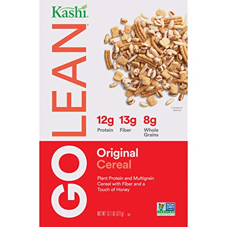 Kashi GO Original Breakfast Cereal - Non-GMO | Vegetarian | 13.1 Oz Box
