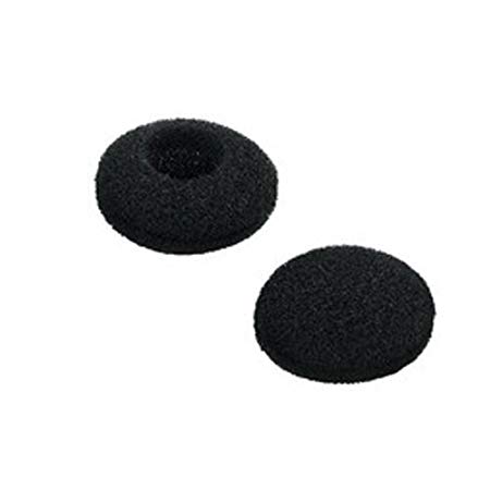 10 PACK Replacement Earphone Black Earpads for Sennheiser MX Model Earbuds - Will Fit Most Headphone Foam Ear Pad Cushion Covers From Gadget Zoo