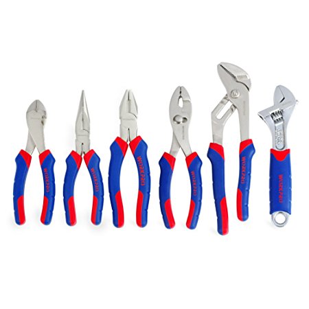 WORPKRP 6-Piece Pliers and Wrench Set
