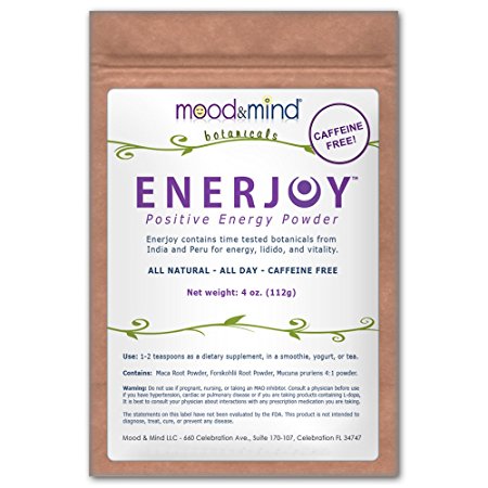 Enerjoy Positive Energy Powder- All Day Energy 4oz
