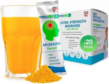 Terramed Just Think Comfort Migraine Relief, Migraine Headache Relief – Homeopatic Medicine to Help Prevent Pain, Nausea, Sensitivity & Auras from Tension & Chronic Strain