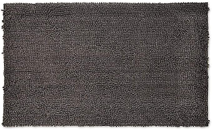 Home Dynamix Super Sponge 21-Inch x 34-Inch Entryway Mat in Charcoal