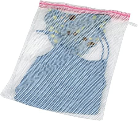 Household Essentials 121 Polyester Mesh Laundry Wash Bag for Lingerie and Other Delicates