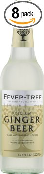 Fever-Tree Premium Ginger Beer, 16.9-Ounce Glass Bottles (Pack of 8)