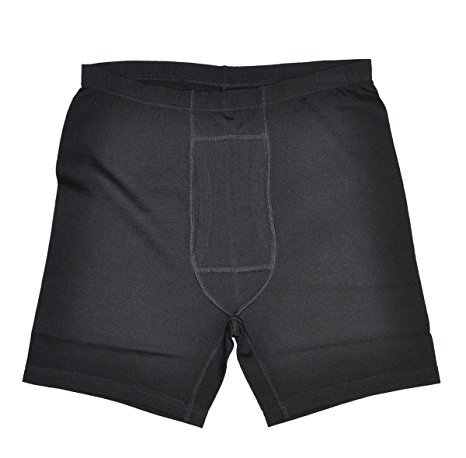 Men's 100% Merino Wool Lightweight Athletic Brief Boxers With FLY