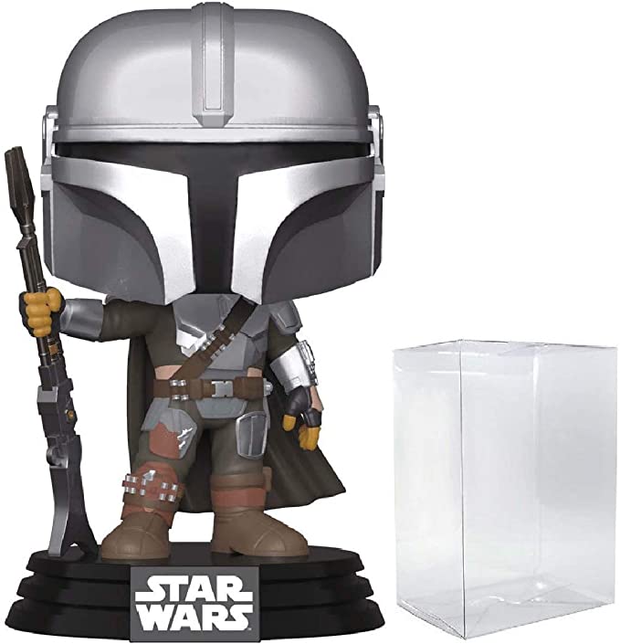 POP! Funko Star Wars The Mandalorian - The Mandalorian (New Armor) Vinyl Figure