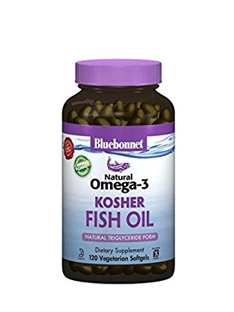 Bluebonnet Natural Omega-3 Fish Oil 2000 MG Vegetarian Softgels