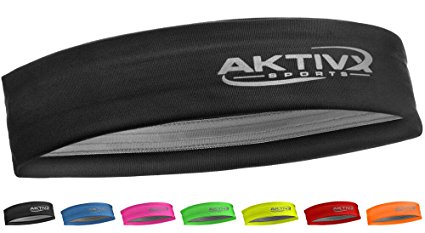 AKTIVX SPORTS Fitness Headband, Sports Headbands for Women, Fashion Headband, Running Headband, Women Headband, Men Headband, Yoga Exercise Headband