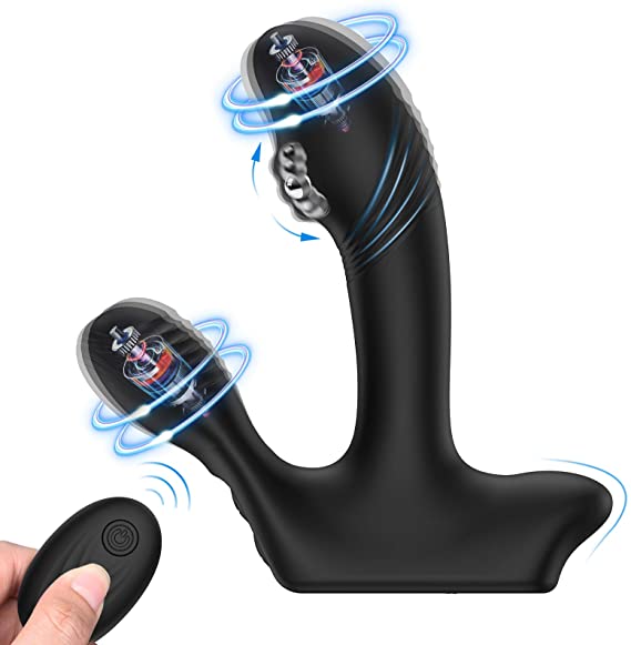 Utimi Prostate Massager Butt Plug with 5 Powerful Vibration & 5 Button Speed - Anal Toy | G sopt Vibrator Sex Toy