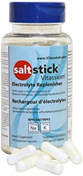 SaltStick Vitassium Buffered Electrolyte Salts Capsules Dietary Supplement 100 count bottle