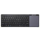 Zoweetek Wireless Bluetooth Keyboard with Multi TouchpadTouch Keyboard for Windows Linux Android IOS Tablet PC Galaxy Tabsamp Smart Phone
