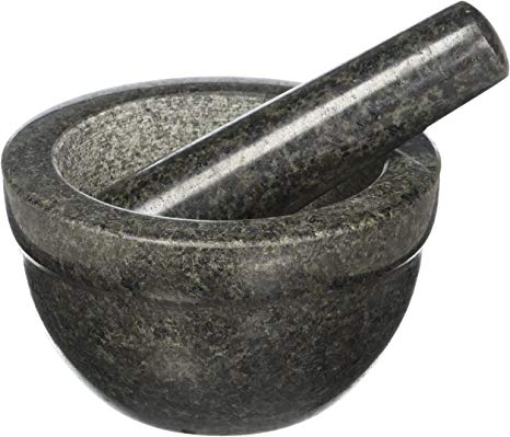 Rösle Granite Spice and Herb Grinding Mortar and Pestle