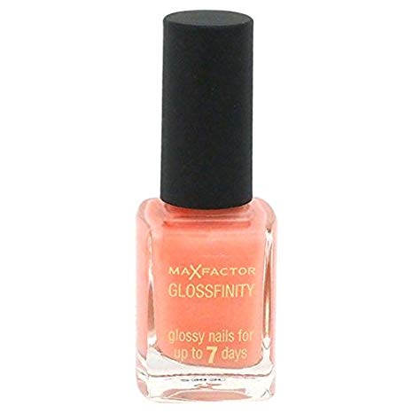 Max Factor Glossfinity Nail Polish for Women, 100 Candy Floss, 0.37 Ounce