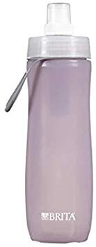 Brita 20 Ounce Sport Water Bottle with Filter - BPA Freee, Lilac