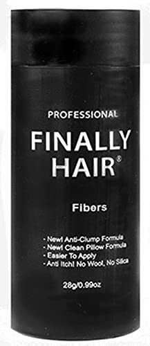 Hair Building Fibers Blonde Hair Loss Concealer Fiber 28 Gram .99oz Refillable Bottle by Finally Hair (Light Blond)