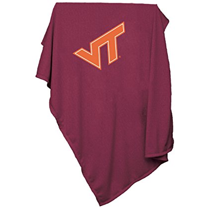 Logo Chair Virginia Tech Hokies Sweatshirt Blanket