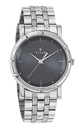 Titan Karishma Analog Black Dial Men's Watch -NK1639SM02