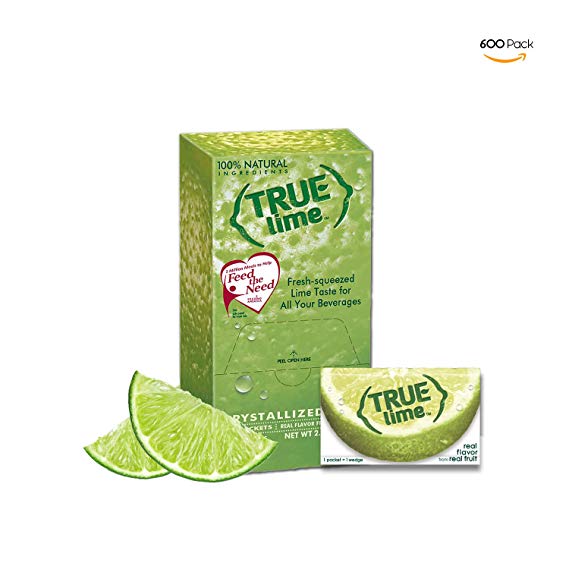 True Lime Bulk Dispenser Pack, 100 Count (3.53oz) - Case of 6