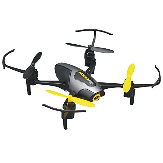Dromida KODO HD Ready-to-Fly Electric-Powered 106 mm Radio Controlled Drone with Integrated 1080p HD Digital Camera