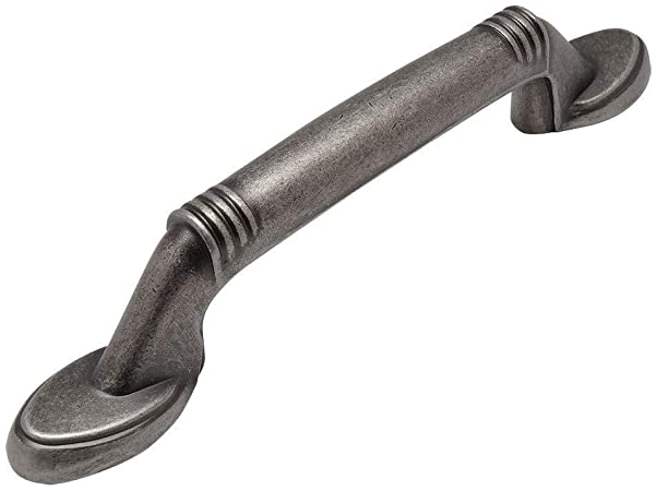 Cosmas 4183WN Weathered Nickel Cabinet Hardware Handle Pull - 3" Hole Centers - 10 Pack