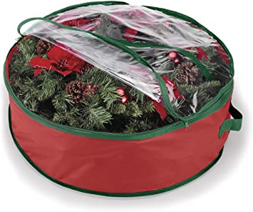 Whitmor Wreath and Garland Bag for 30-Inch Wreaths