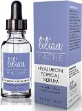Hyaluronic Acid for Healthy Skin By Lilian Fache - Topical Wrinkle Erasing Serum Hyaluron - 100 Pure Hyaluronic Acid - Highest Quality Serum to Replenish Collagen Vitamins and Moisturize - Best Anti-aging Facial Formula That Reduces Fine Lines and Keeps Your Face Looking Fresh and Rejuvenated - 30ml
