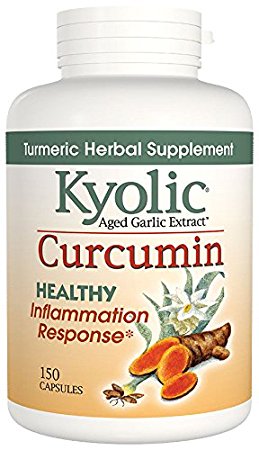 Kyolic Curcumin Herbal Supplement, 150 Count