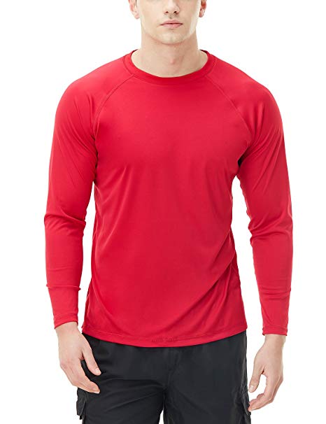 Tesla Men's UPF 50  Long Sleeve Rashguard MSR13/MSR12/MSR11/MSR10/MSS03