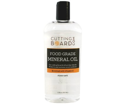 Food Grade Mineral Oil for Cutting Boards, Countertops and Butcher Blocks - Food Safe and Made in the USA