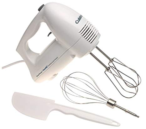 Cuisinart HTM-9LT Electronic Hand Mixer, White