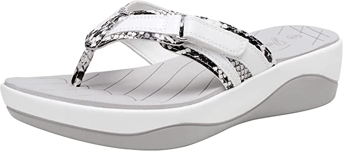 Jeossy Women's 57 Flip Flops Thong Platform Cushion Sandals  Comfort