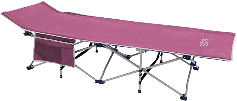 OSAGE RIVER Folding Camping Cot with Carry Bag, Portable and Lightweight Bed for Adults or Kids
