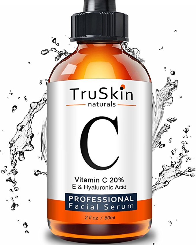 The BEST ORGANIC Vitamin C Serum - [BIG 2-OZ Bottle] - Hyaluronic Acid, 20% C + E Professional Topical Facial Skin Care to Repair Sun Damage, Fade Age Spots, Dark Circles, Wrinkles & Fine Lines -2 oz