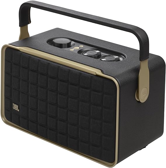 JBL Authentics 300 - Wireless Home Speaker, Music Streaming Services via Built-in Wi-Fi, Built in Battery, Built in Alexa and Google Assistant