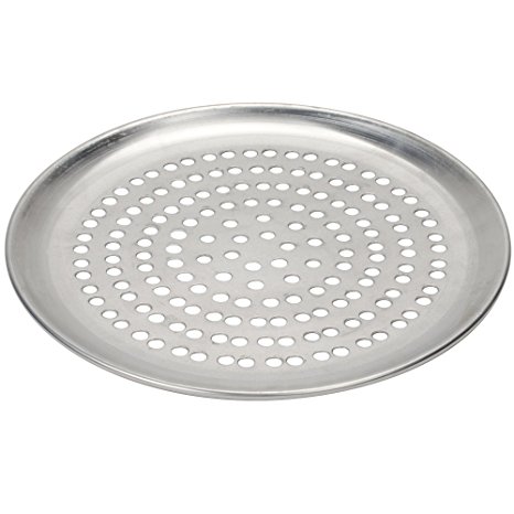 Pizza Grill Pan, Perforated 12-inch Aluminum (1)