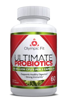 Ultimate Probiotics Supplement by Olympic Fit