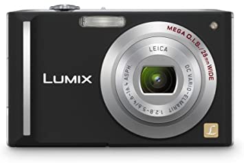 Panasonic Lumix DMC-FX55K 8.1MP Digital Camera with 3.6x Wide Angle MEGA Optical Image Stabilized Zoom (Black)