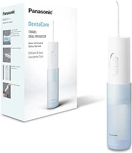 Panasonic EW-DJ11-A503 Irrigador Oral, Fácil De Usar Con 2 Ajustes De Presión De Agua, Compacto y Portátil