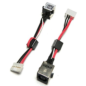 New DC Power Jack Cable Harness for Dell Inspiron 15R 5520 7520 Dell Vostro 3560 P/N: 0WX67P WX67P