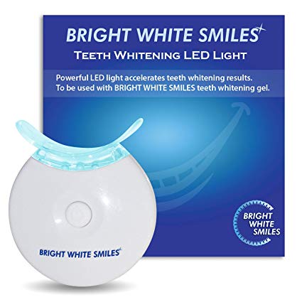 Bright White Smiles Teeth Whitening Accelerator Light, 5x More Powerful Blue LED Light, Whiten Teeth Faster