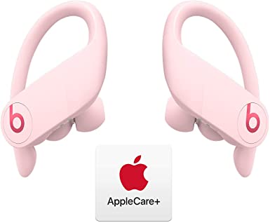 Powerbeats Pro Totally Wireless Earphones - Apple H1 Chip - Cloud Pink with AppleCare  Bundle